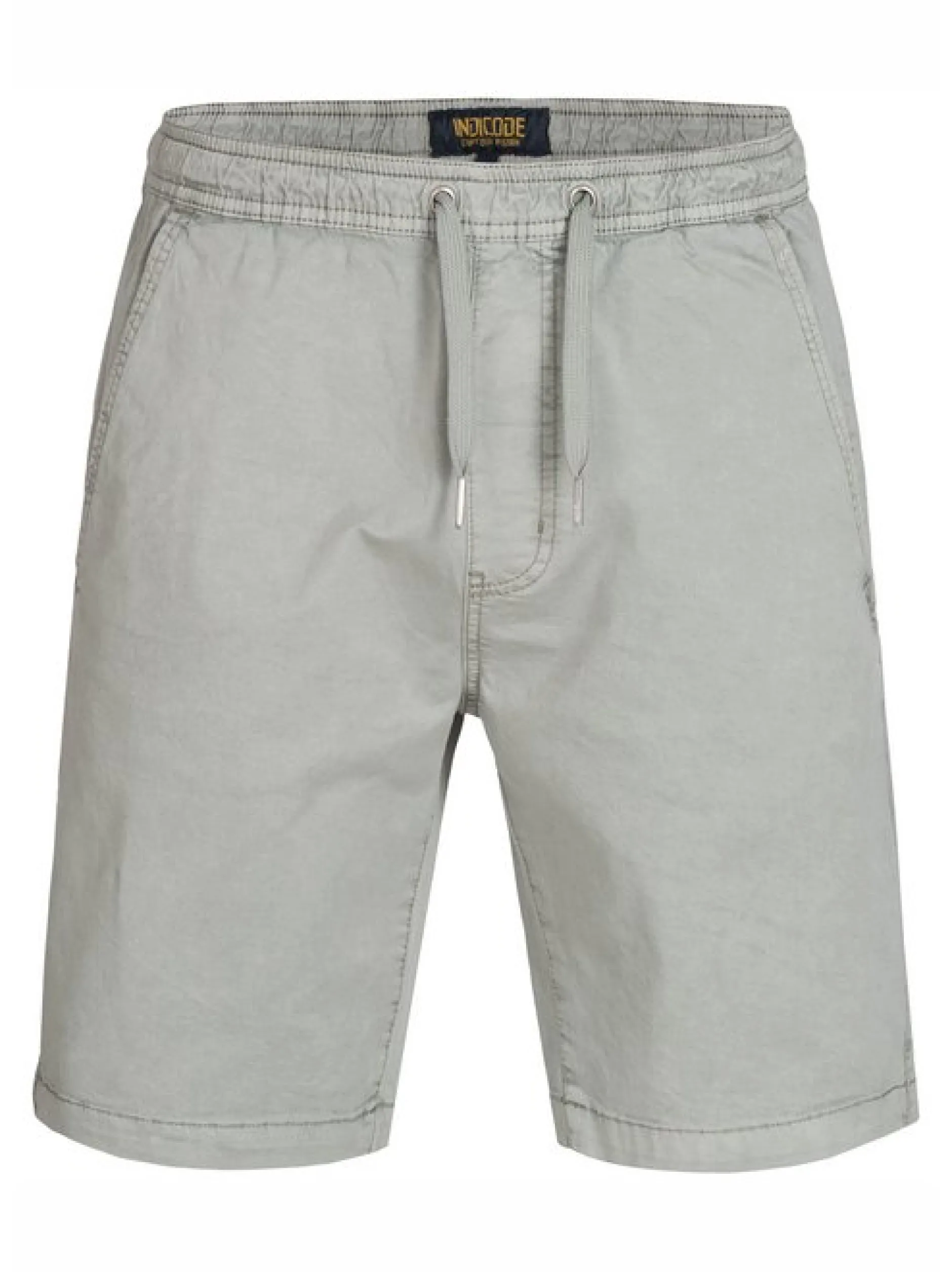Indicode Herren Shorts Chino - Kelowna in hellgrau grau