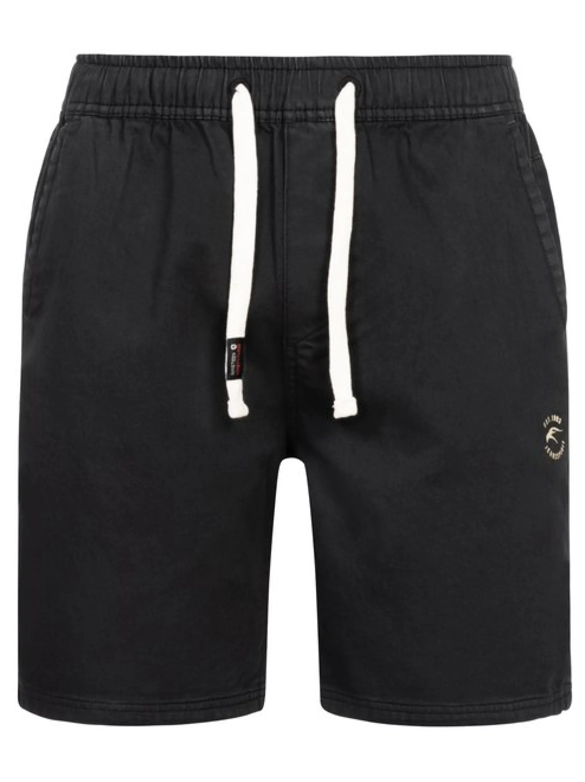 Indicode Herren Shorts Chino - Kendari in schwarz