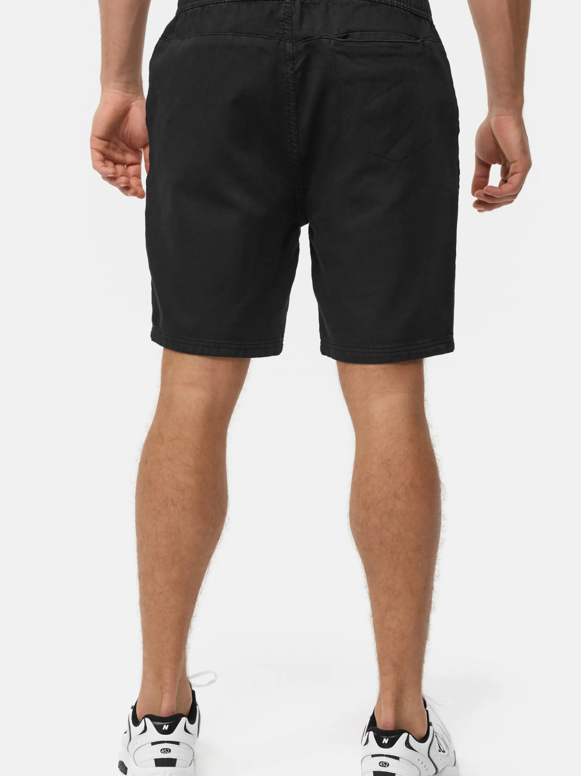 Indicode Herren Shorts Chino - Kendari in schwarz