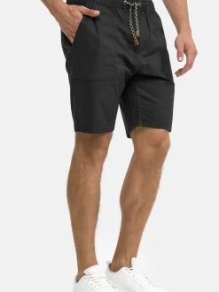 Indicode Herren Shorts Chino - Stoufville in schwarz