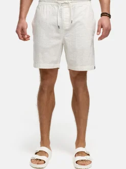 Indicode Herren Shorts - INAlizzo in weiß