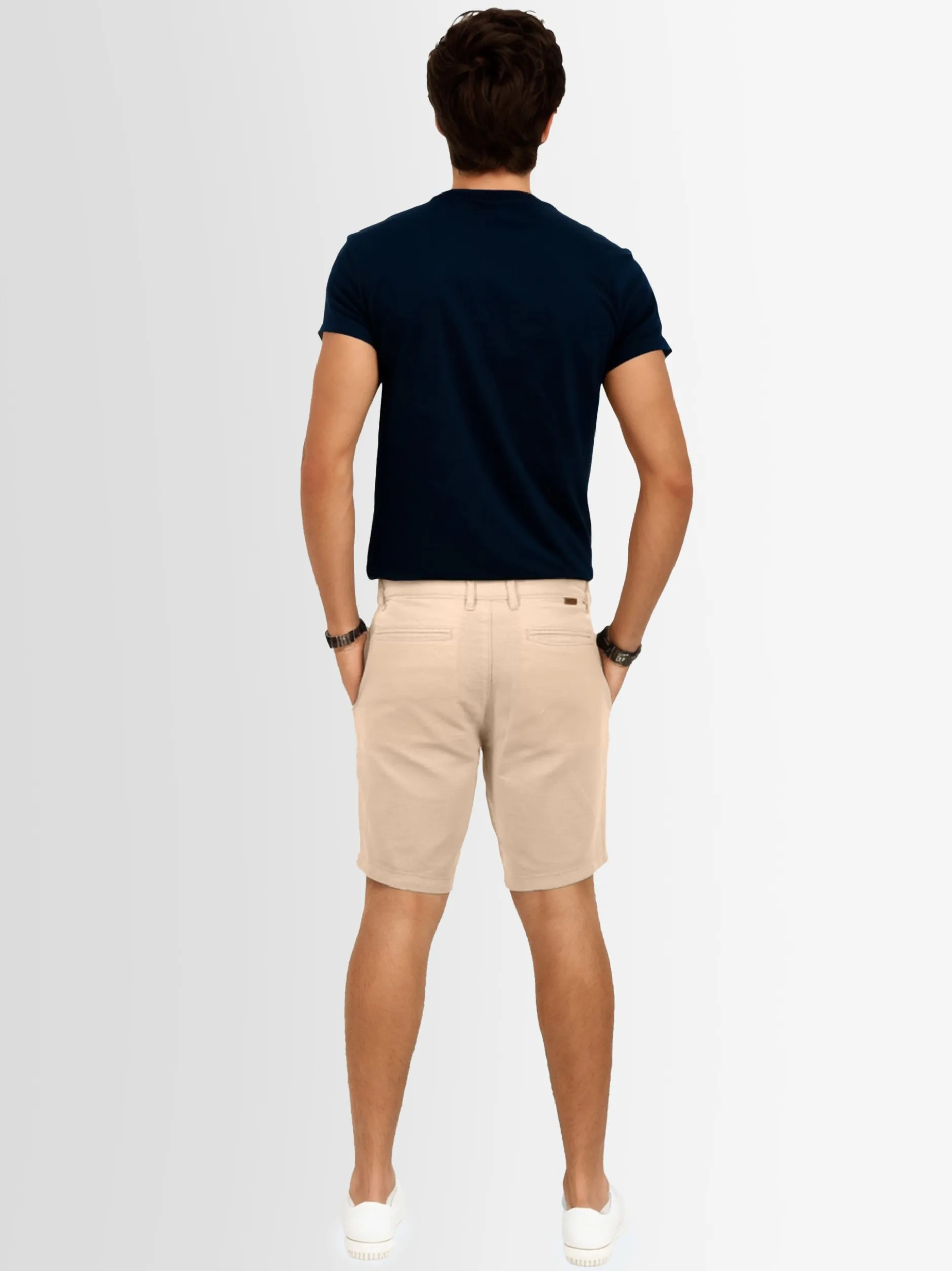Indicode Herren Shorts - Indoros in beige