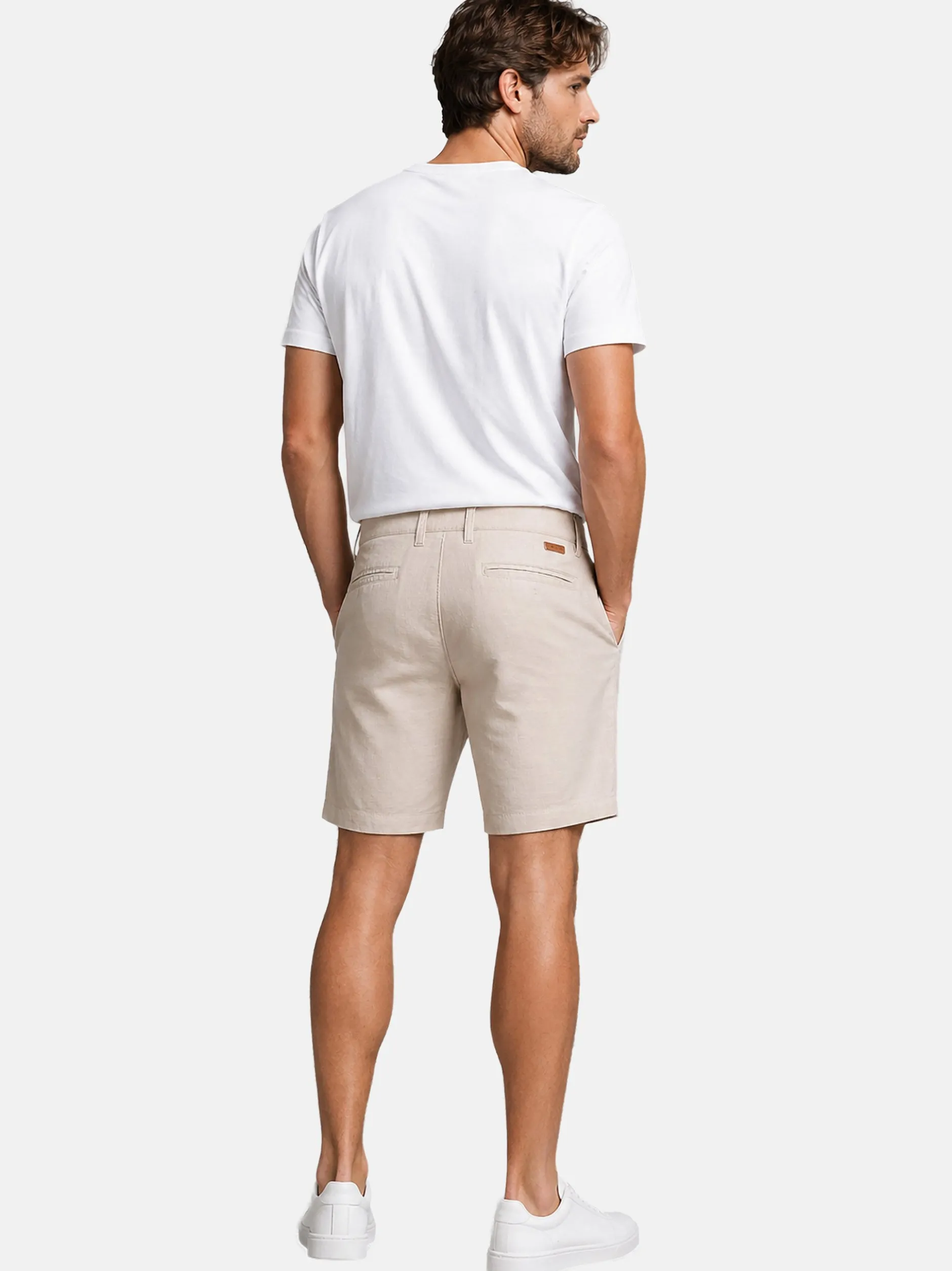 Indicode Herren Shorts - Indoros in beige