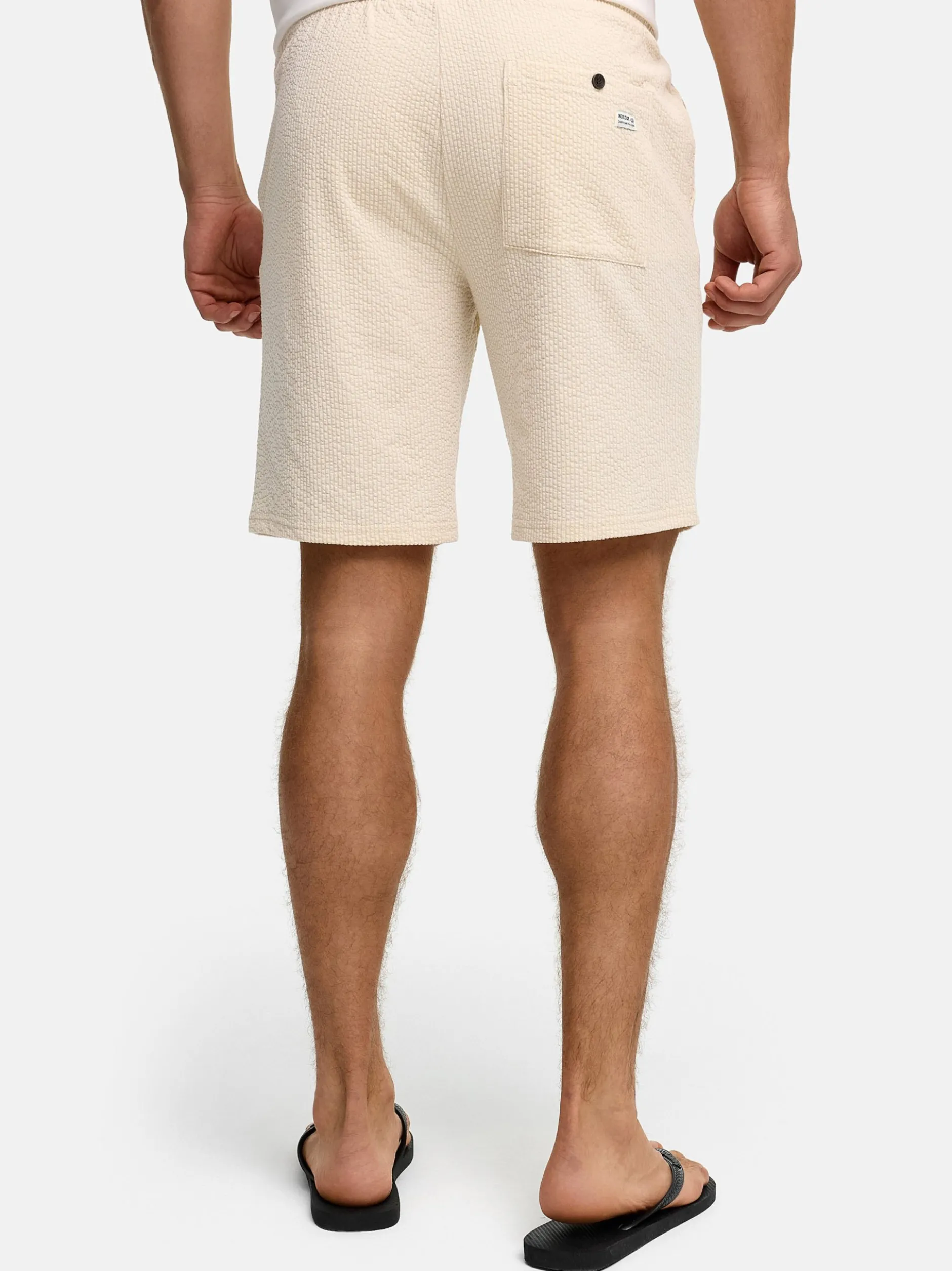 Indicode Herren Shorts - INNogo in beige sand