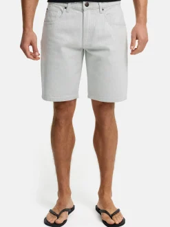 Indicode Herren Shorts Jeans - INBelliz in grün