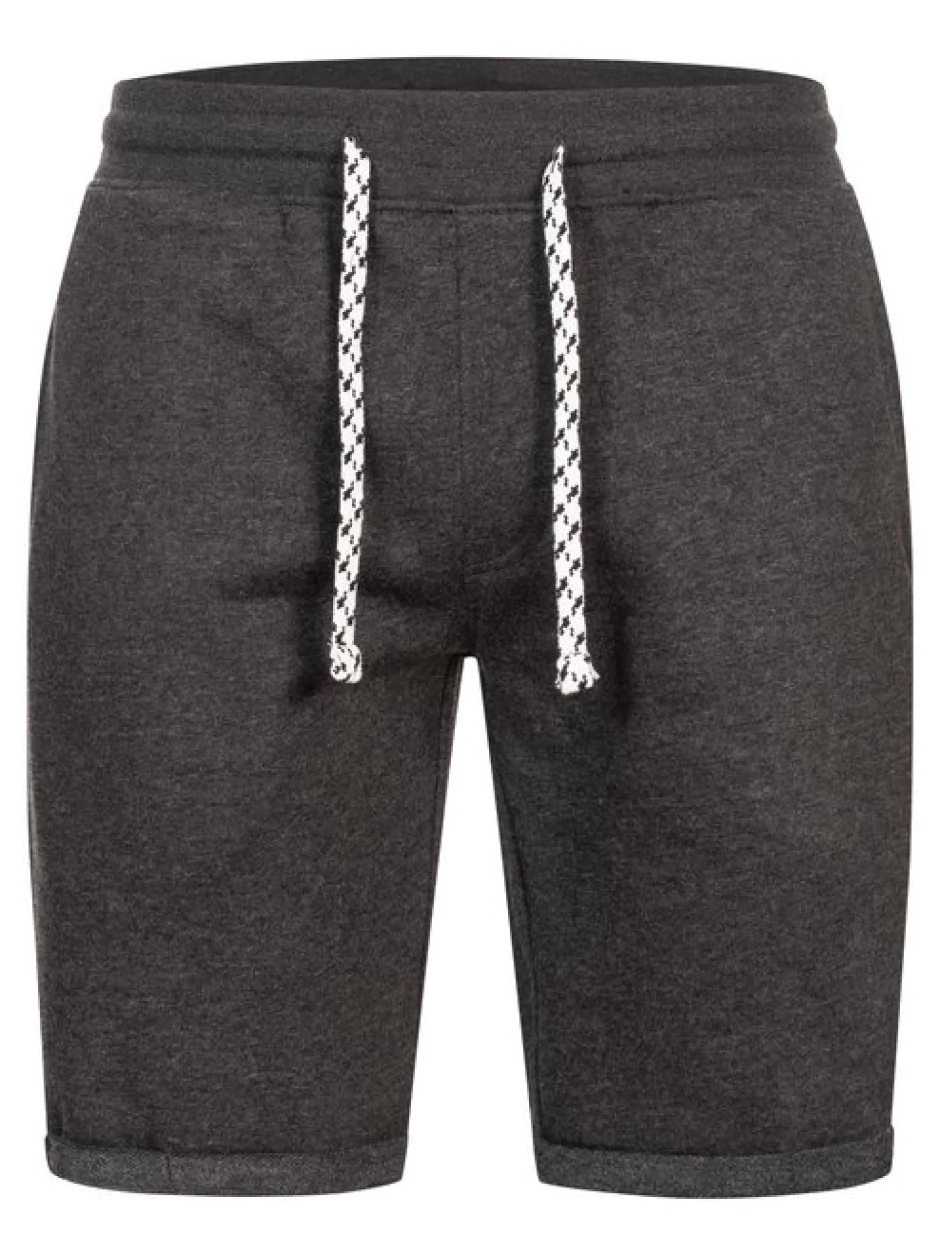 Indicode Herren Shorts Sweat - Aldrich in schwarz