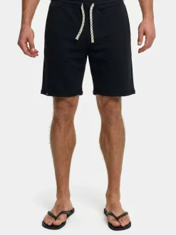 Indicode Herren Shorts Sweat - Aldrich in schwarz