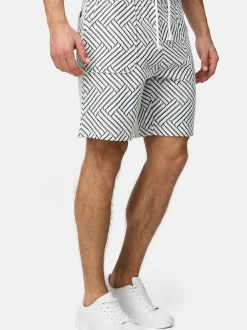 Indicode Herren Shorts Sweat - INCleve in anthrazit