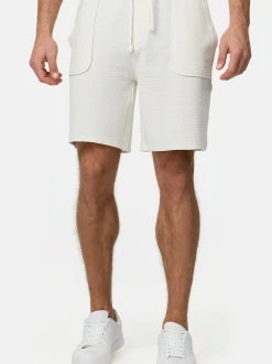 Indicode Herren Shorts Sweat - INCleve in weiß