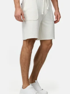 Indicode Herren Shorts Sweat - INCleve in weiß