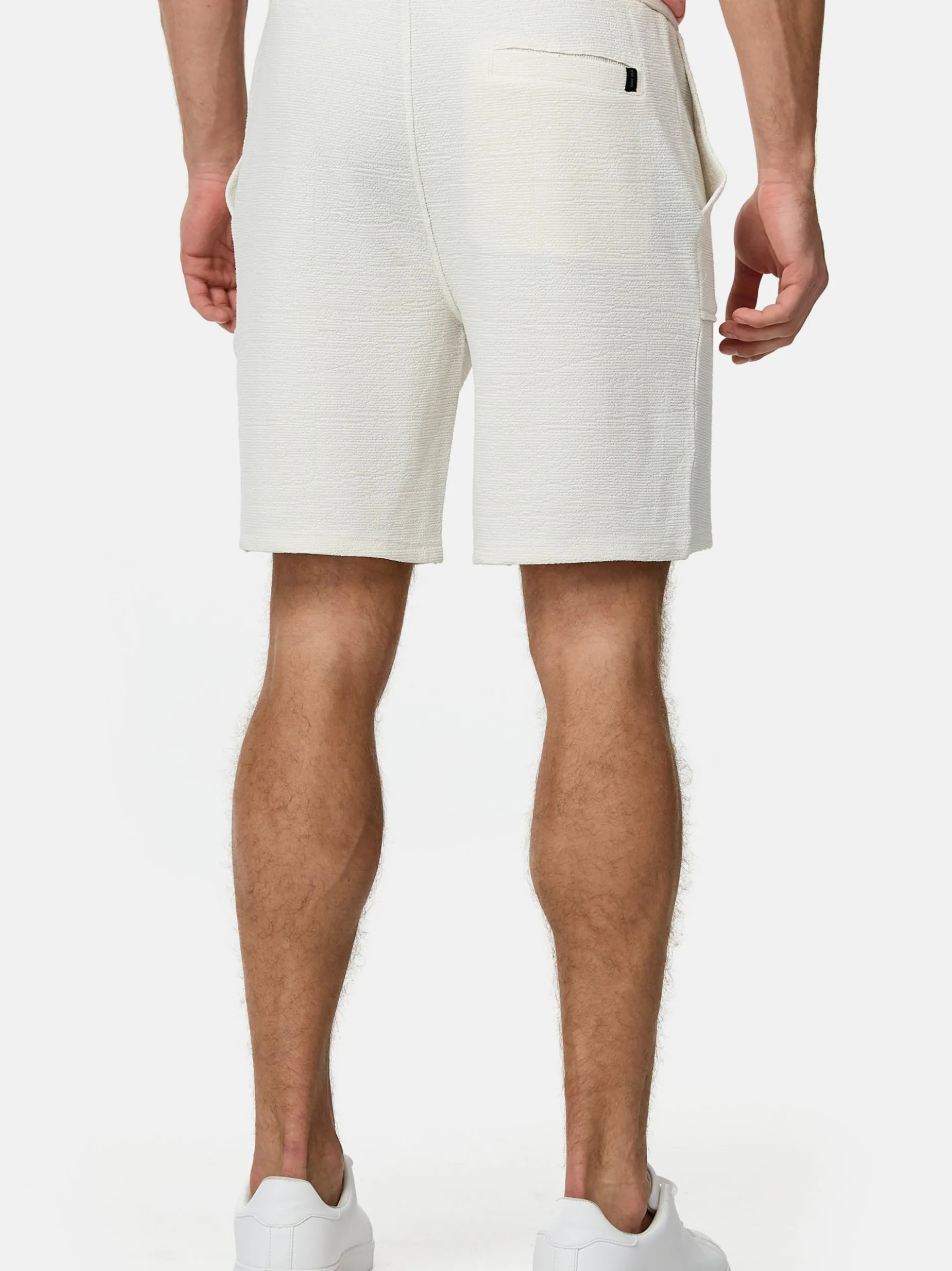 Indicode Herren Shorts Sweat - INCleve in weiß