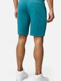 Indicode Herren Shorts Sweat - INRobbie in aqua blau
