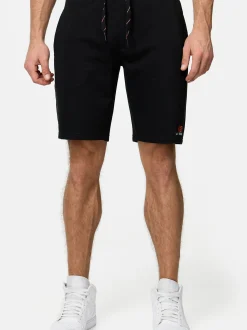 Indicode Herren Shorts Sweat - INRobbie in schwarz