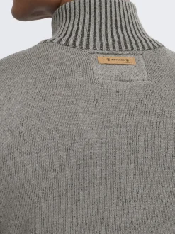 Indicode Herren Strickjacke - IDAndy in grau