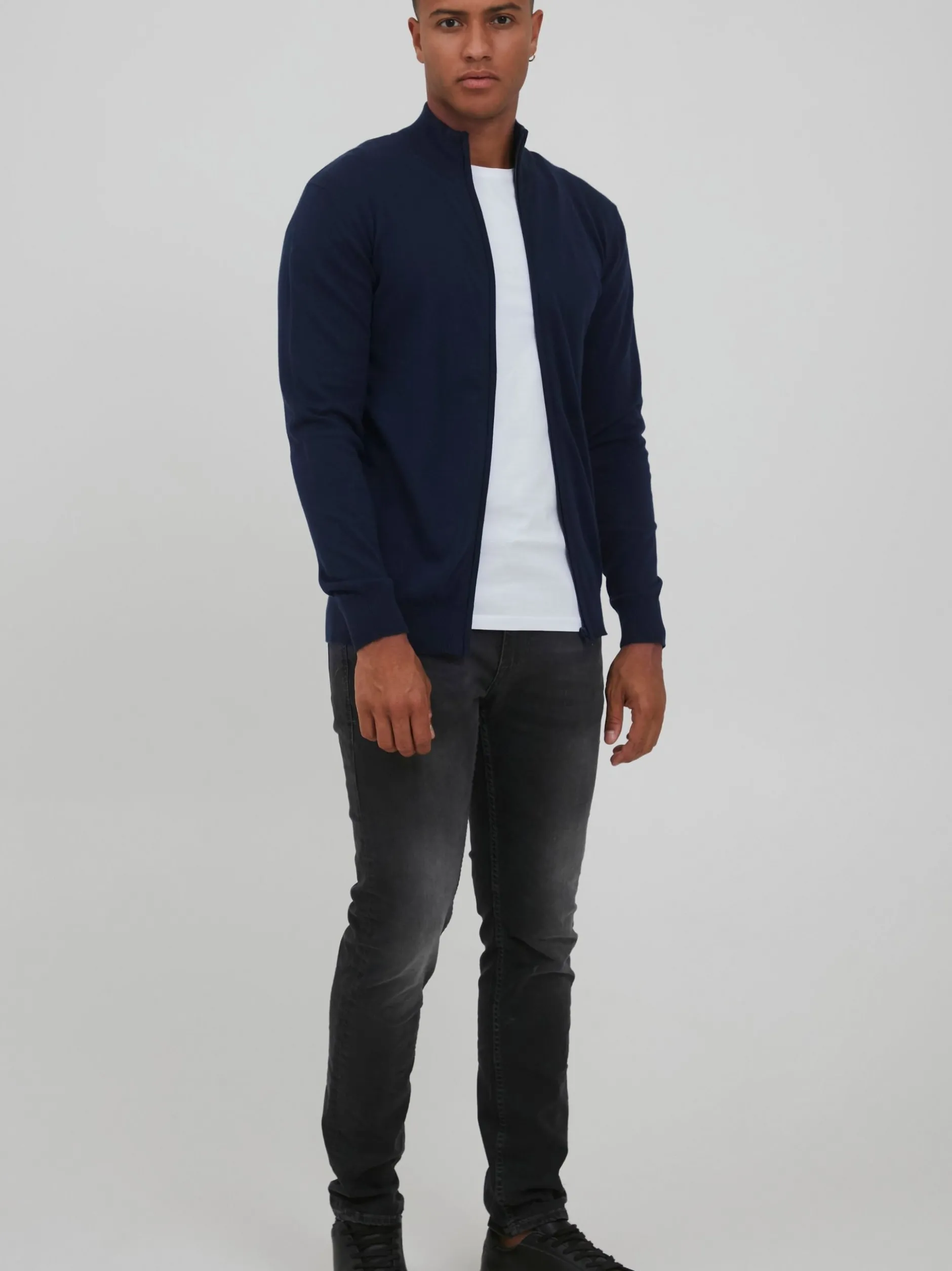 Indicode Herren Strickjacke - IDBadi in marine