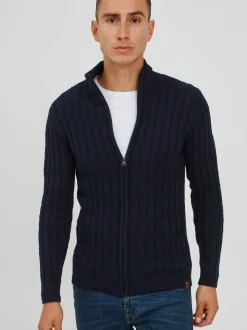 Indicode Herren Strickjacke - IDPaulomo in marine