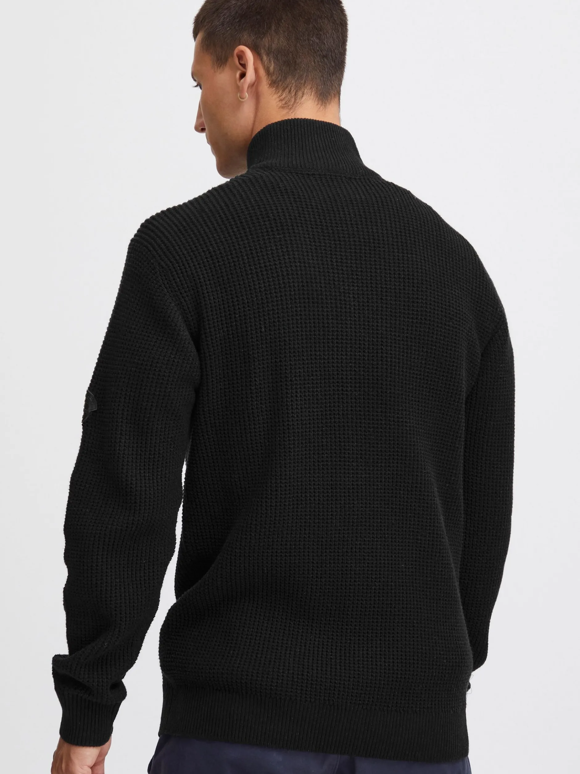 Indicode Herren Strickjacke - IDRevil in schwarz