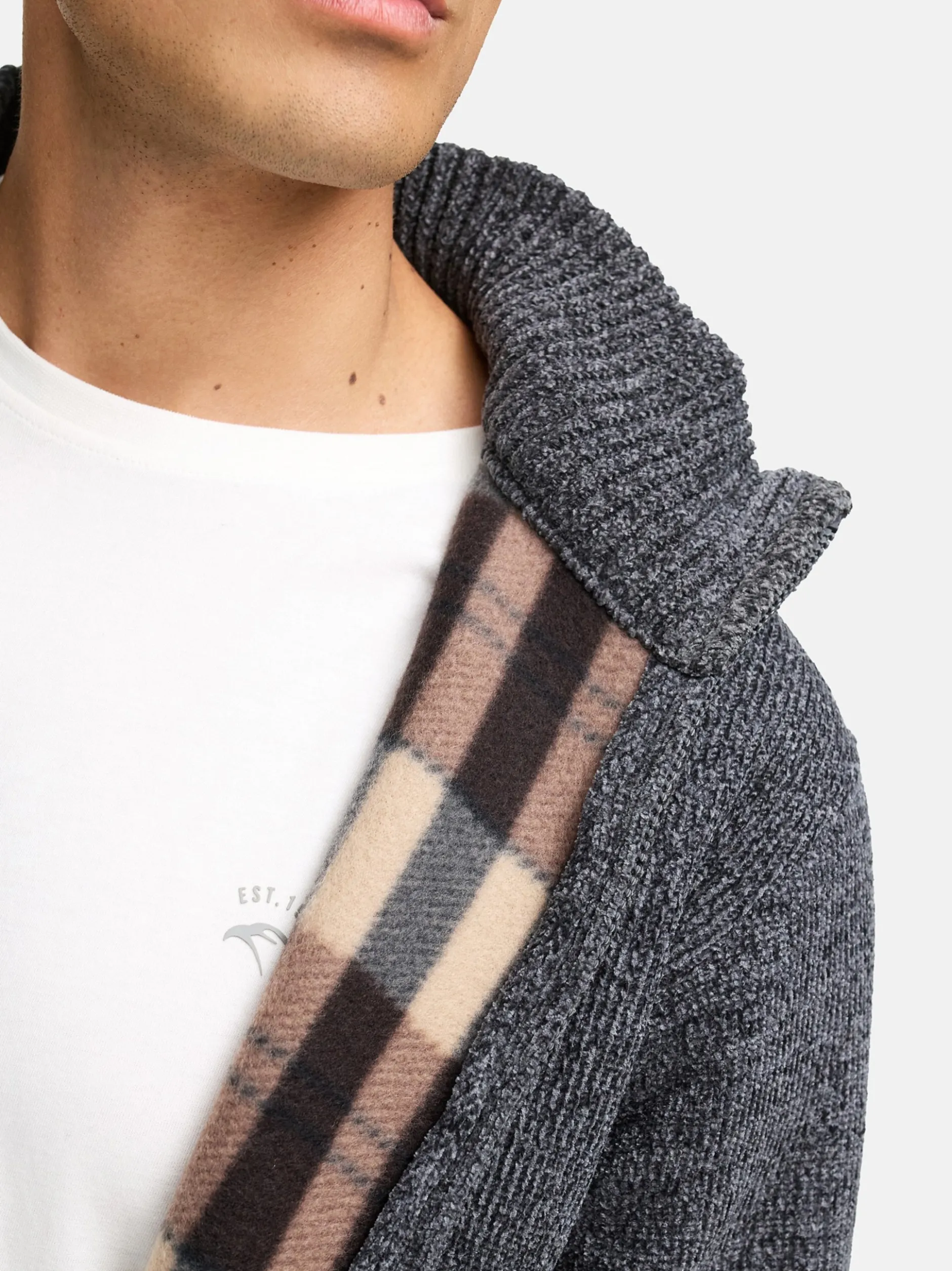 Indicode Herren Strickjacke - INFilion in schwarz