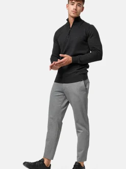 Indicode Herren Strickpullover - Gore in anthrazit