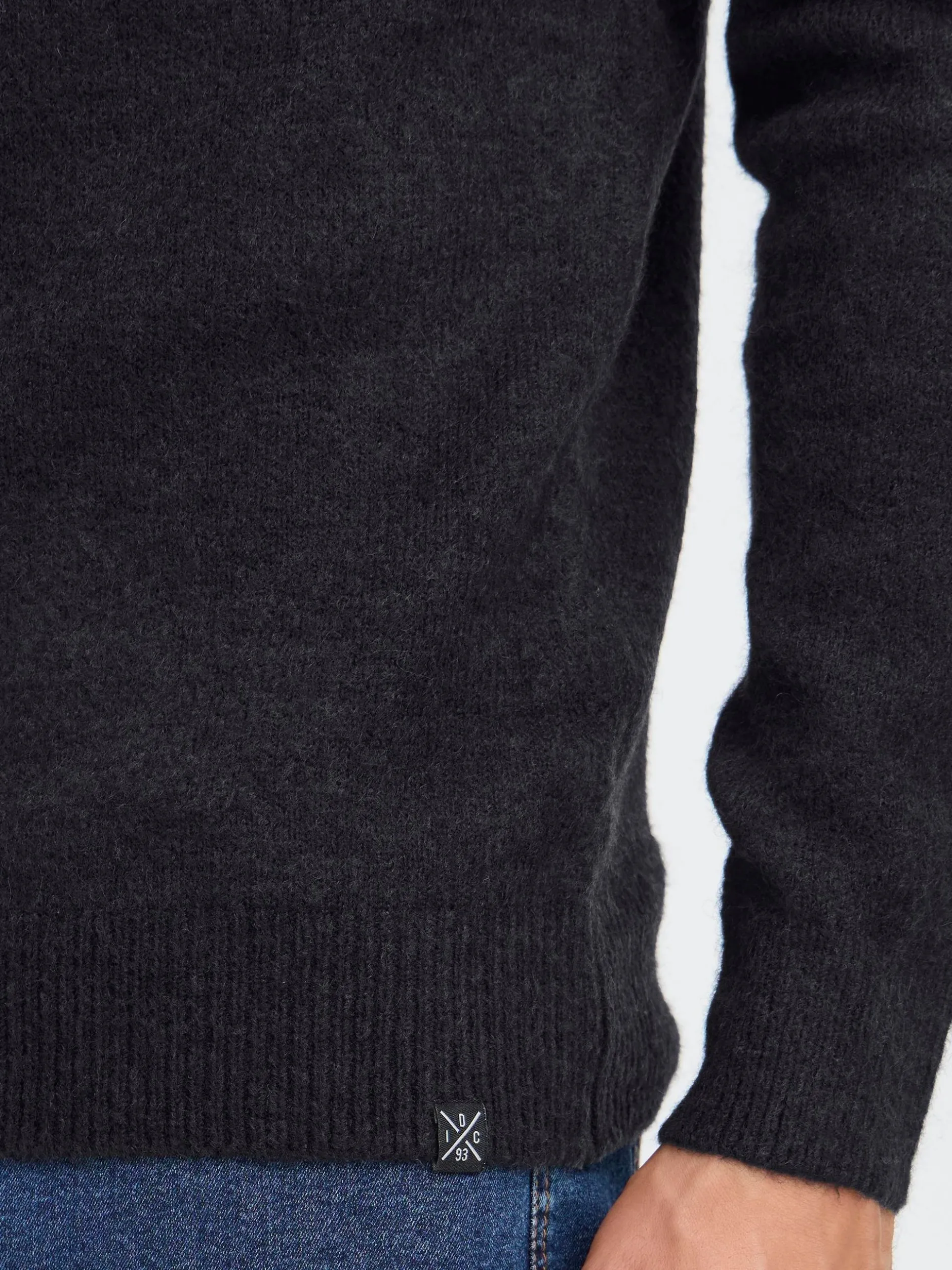 Indicode Herren Strickpullover - IDBercell in schwarz