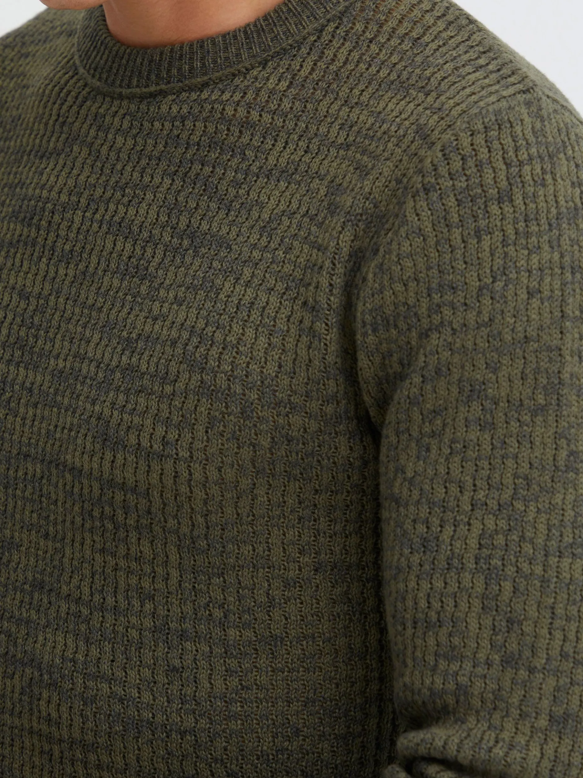 Indicode Herren Strickpullover - IDValerio in grün