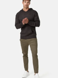 Indicode Herren Strickpullover - INLedger in anthrazit