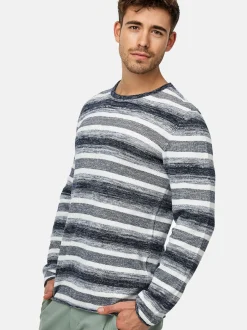Indicode Herren Strickpullover - INManfred in marine