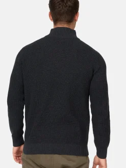 Indicode Herren Strickpullover - INYassip in anthrazit