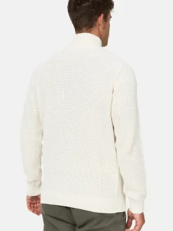 Indicode Herren Strickpullover - INYassip in vanille weiß