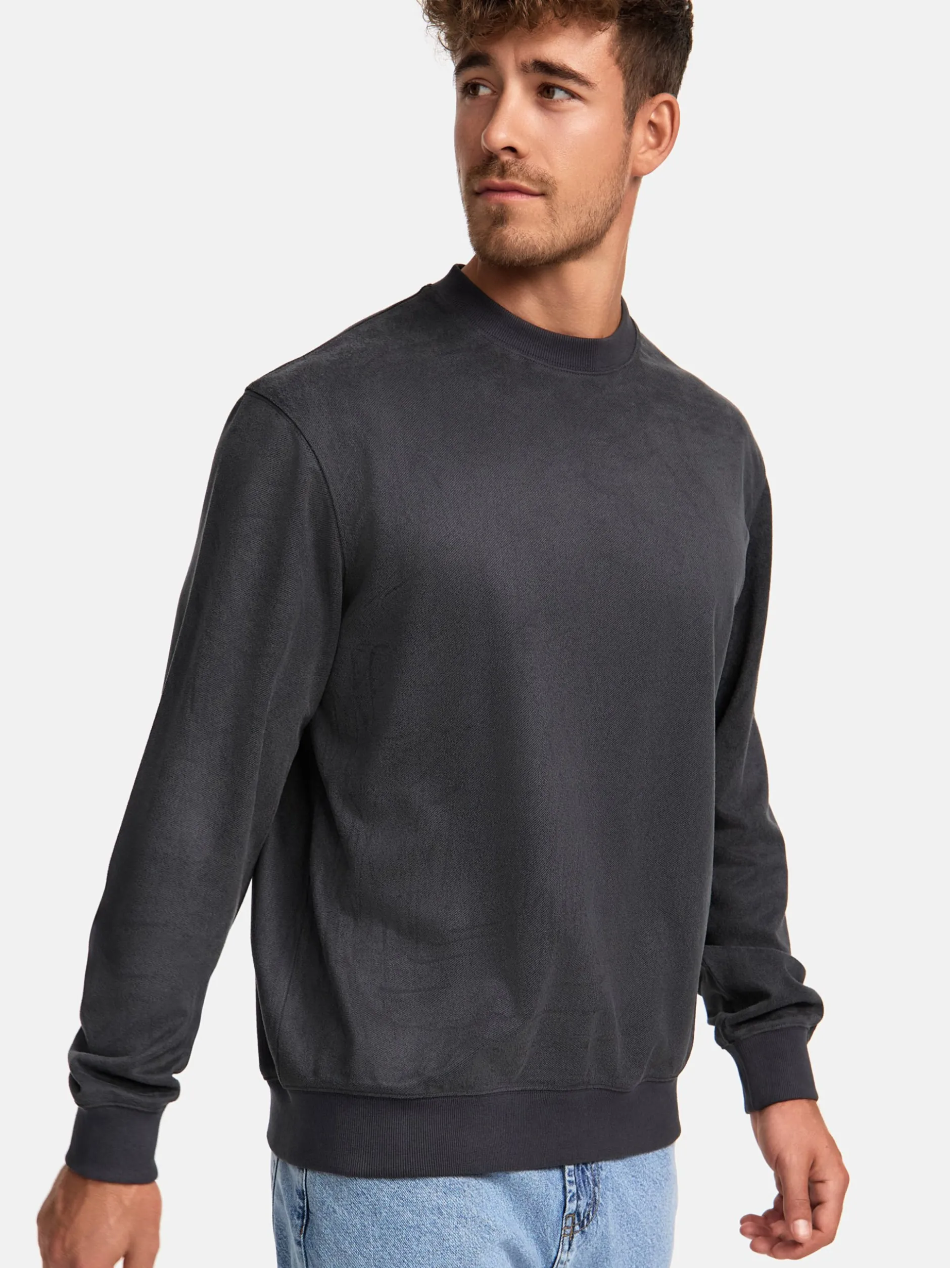 Indicode Herren Sweatshirt - INColeman in anthrazit