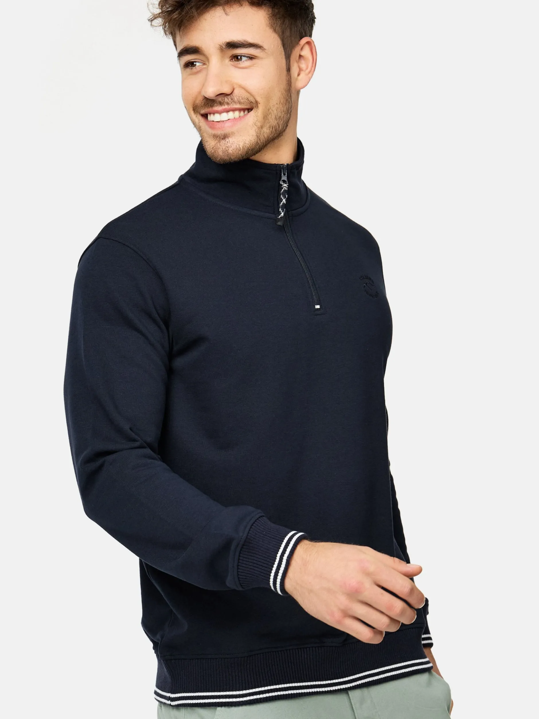 Indicode Herren Sweatshirt - INNate in marine