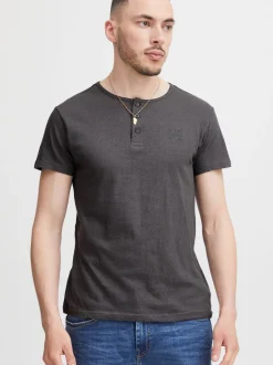 Indicode Herren T-Shirt - IDColbing in grau