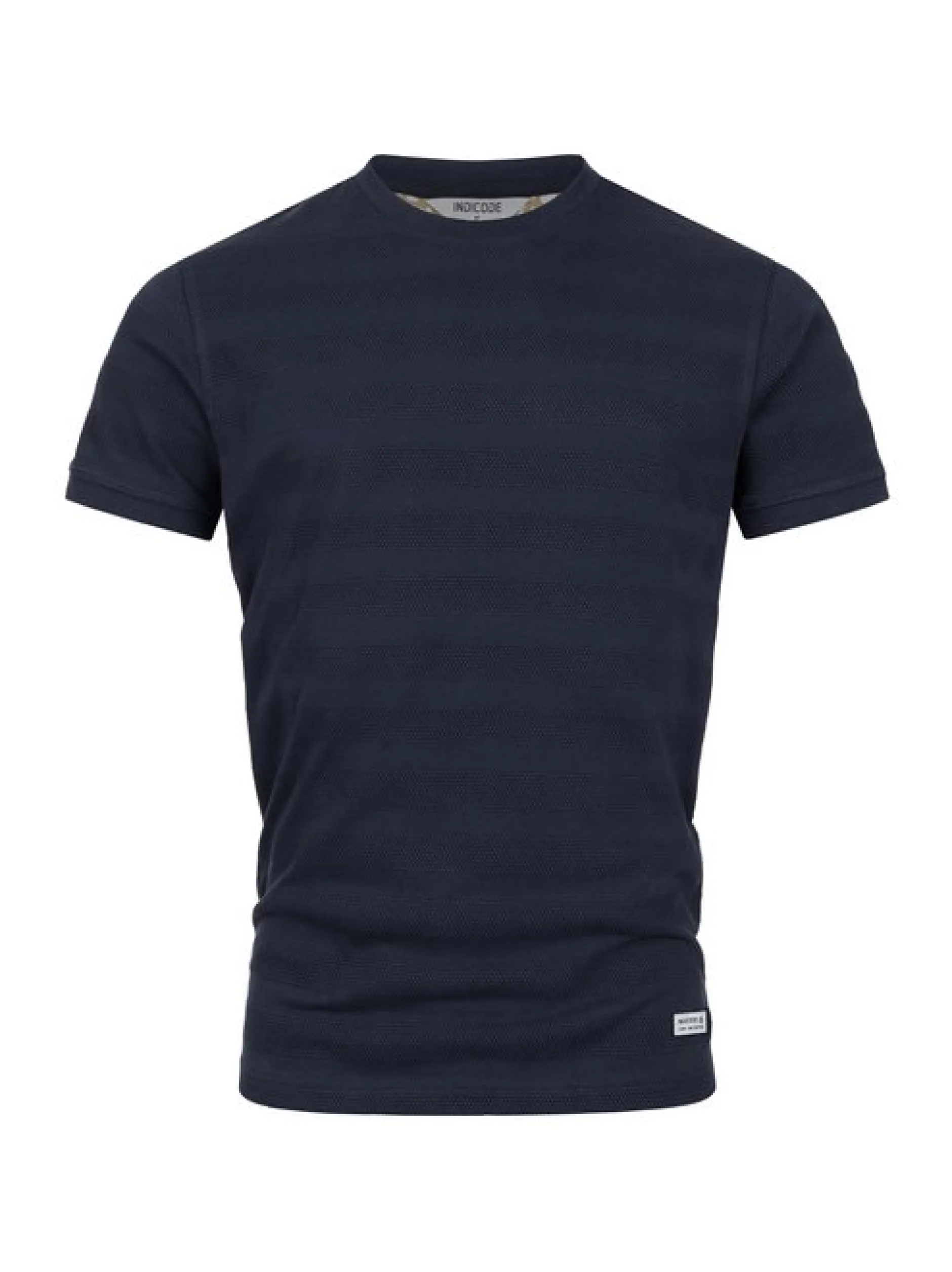 Indicode Herren T-Shirt - INKile in blau