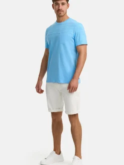 Indicode Herren T-Shirt - INSprings in blau
