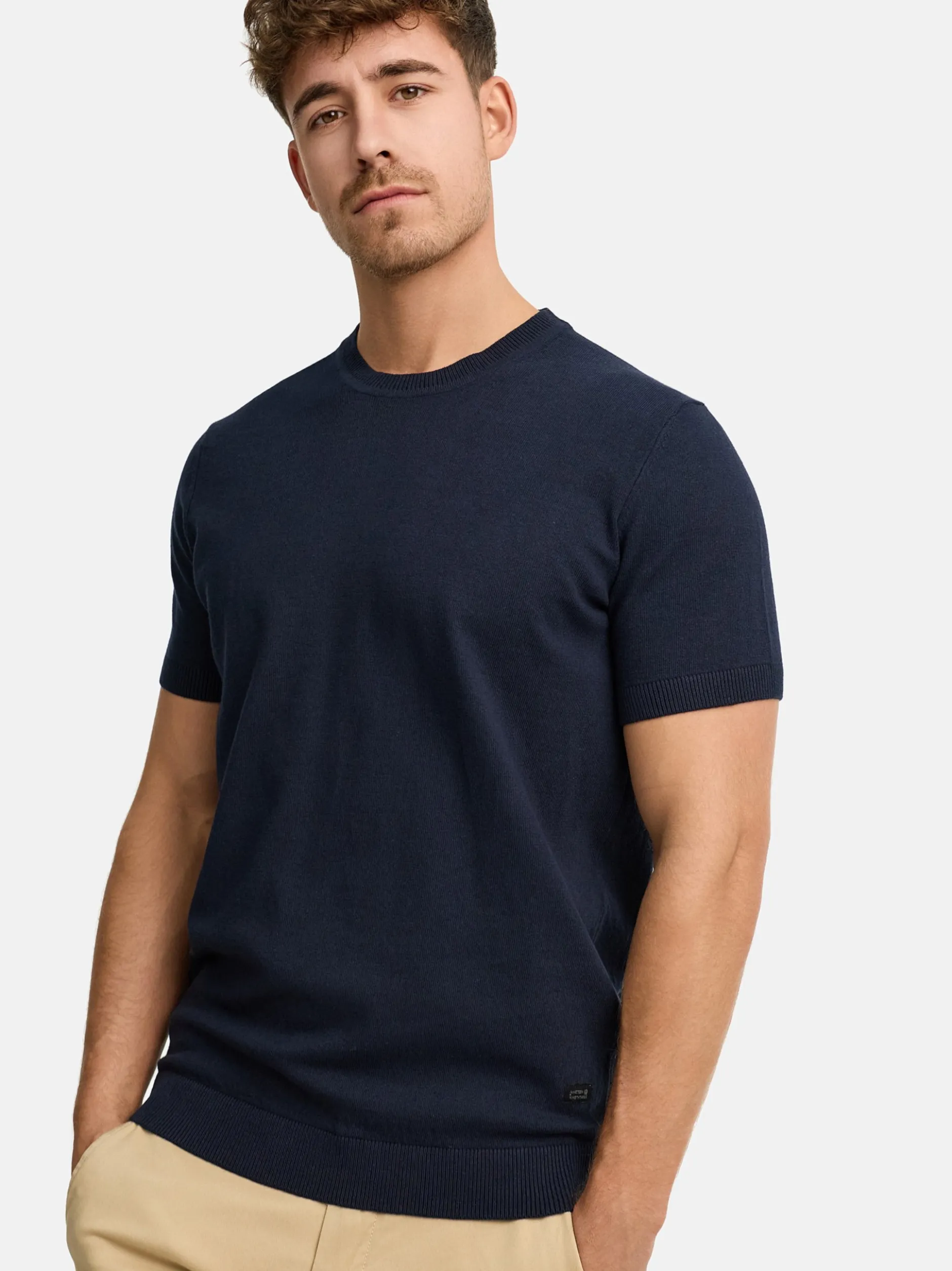 Indicode Herren T-Shirt - INVasko in marine