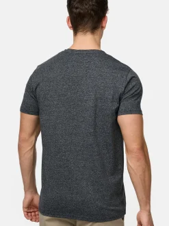 Indicode Herren T-Shirt - INWalmore in schwarz