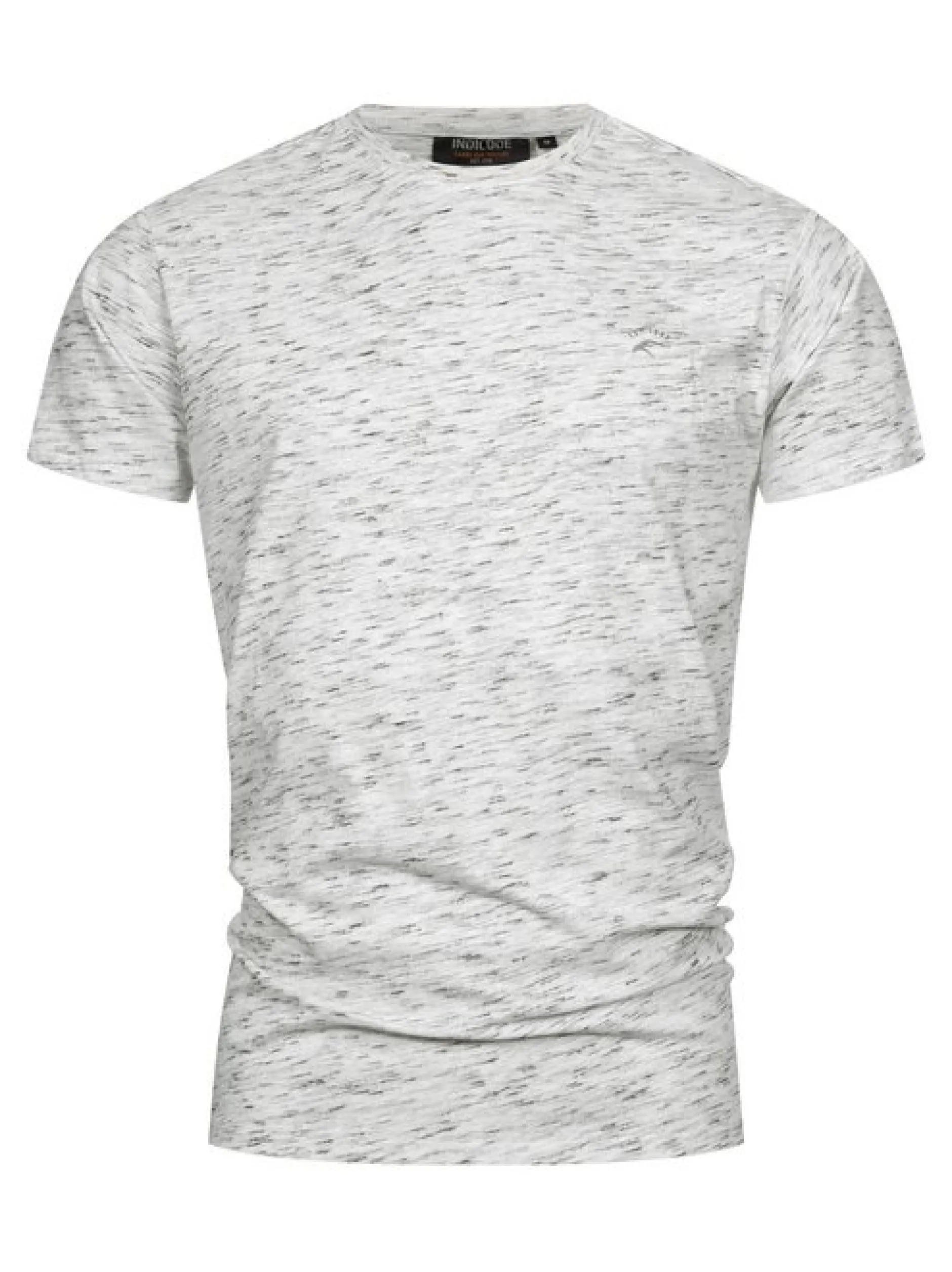 Indicode Herren T-Shirt - Kloge in beige sand