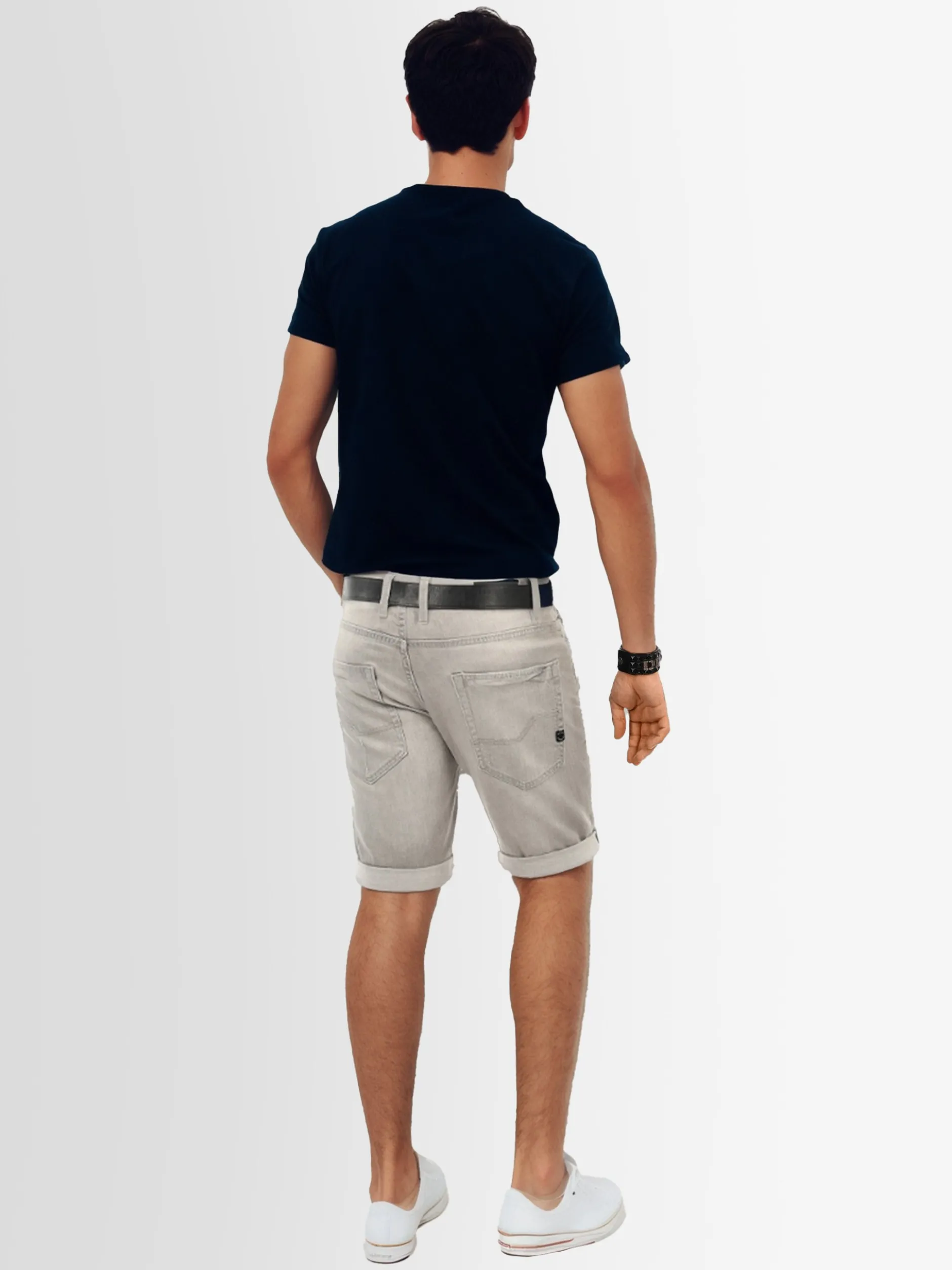 Indicode Shorts - Inkadeu in grau