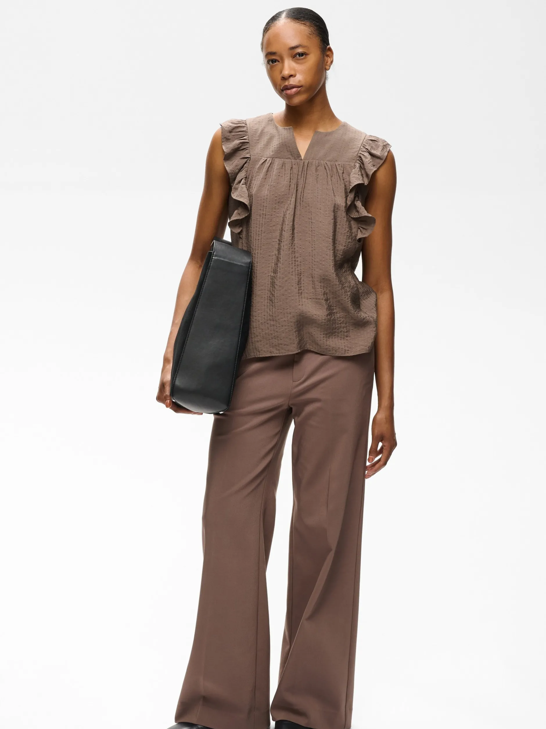 Inwear Damen Blusentop HILLARYIW in braun