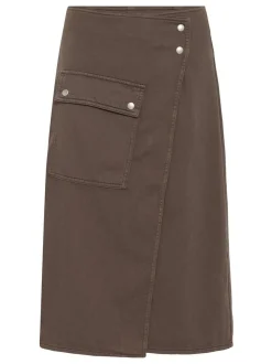 Inwear Damen Denimrock GLADYSIW in braun