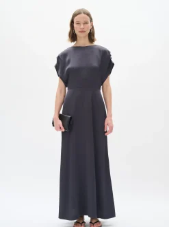 Inwear Damen Kleid DakariIW Elastische Taille in anthrazit