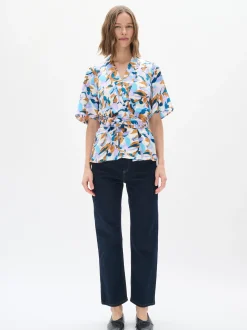 Inwear Damen Kurzarmbluse SendraIW in mehrfarbig