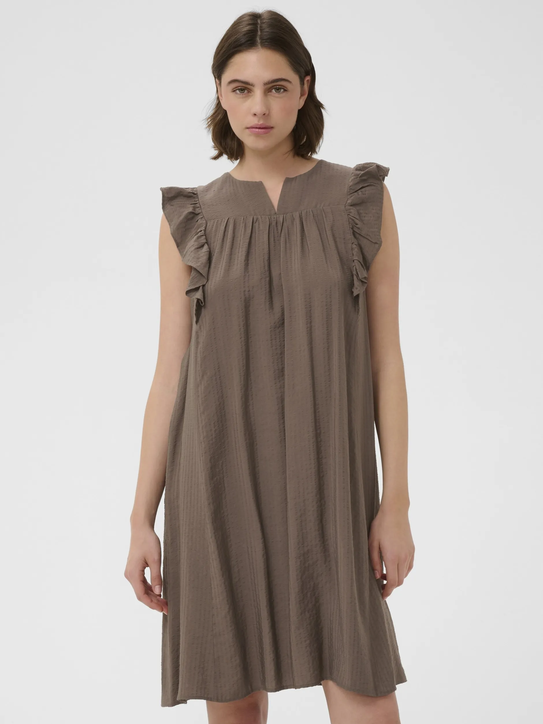 Inwear Damen Midikleid HILLARYIW in braun