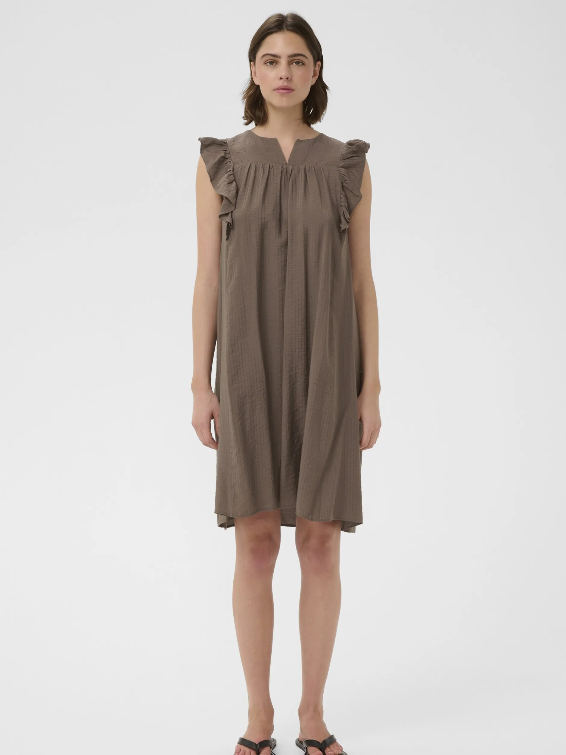Inwear Damen Midikleid HILLARYIW in braun