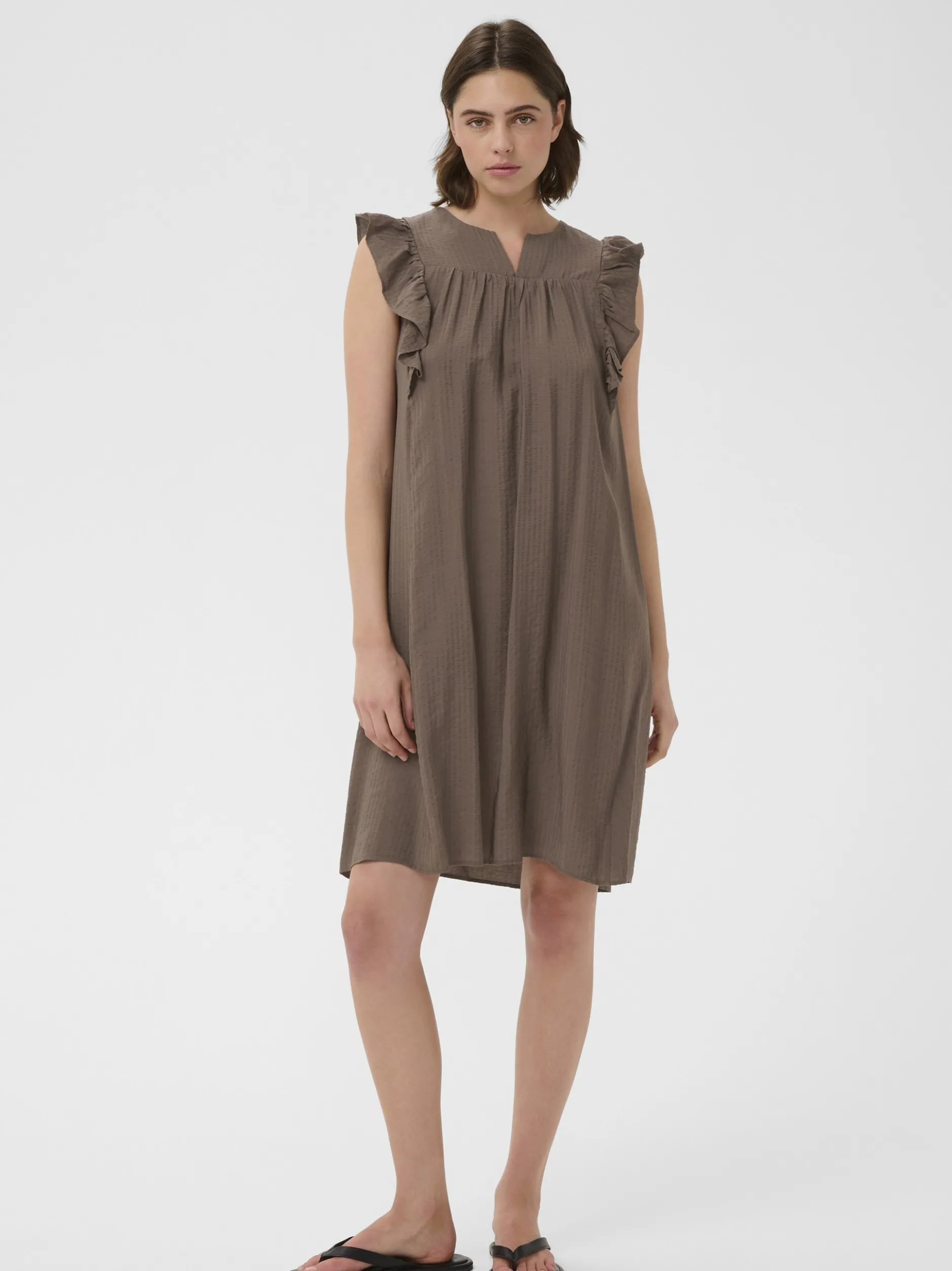 Inwear Damen Midikleid HILLARYIW in braun