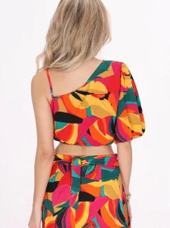 IZIA Damen Bluse in mehrfarbig