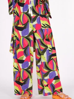IZIA Damen Hose in mehrfarbig