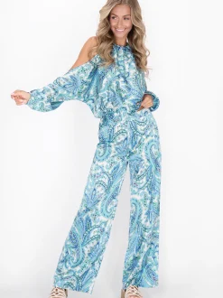 IZIA Damen Hose in mehrfarbig