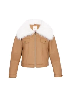 IZIA Damen Jacke in camel