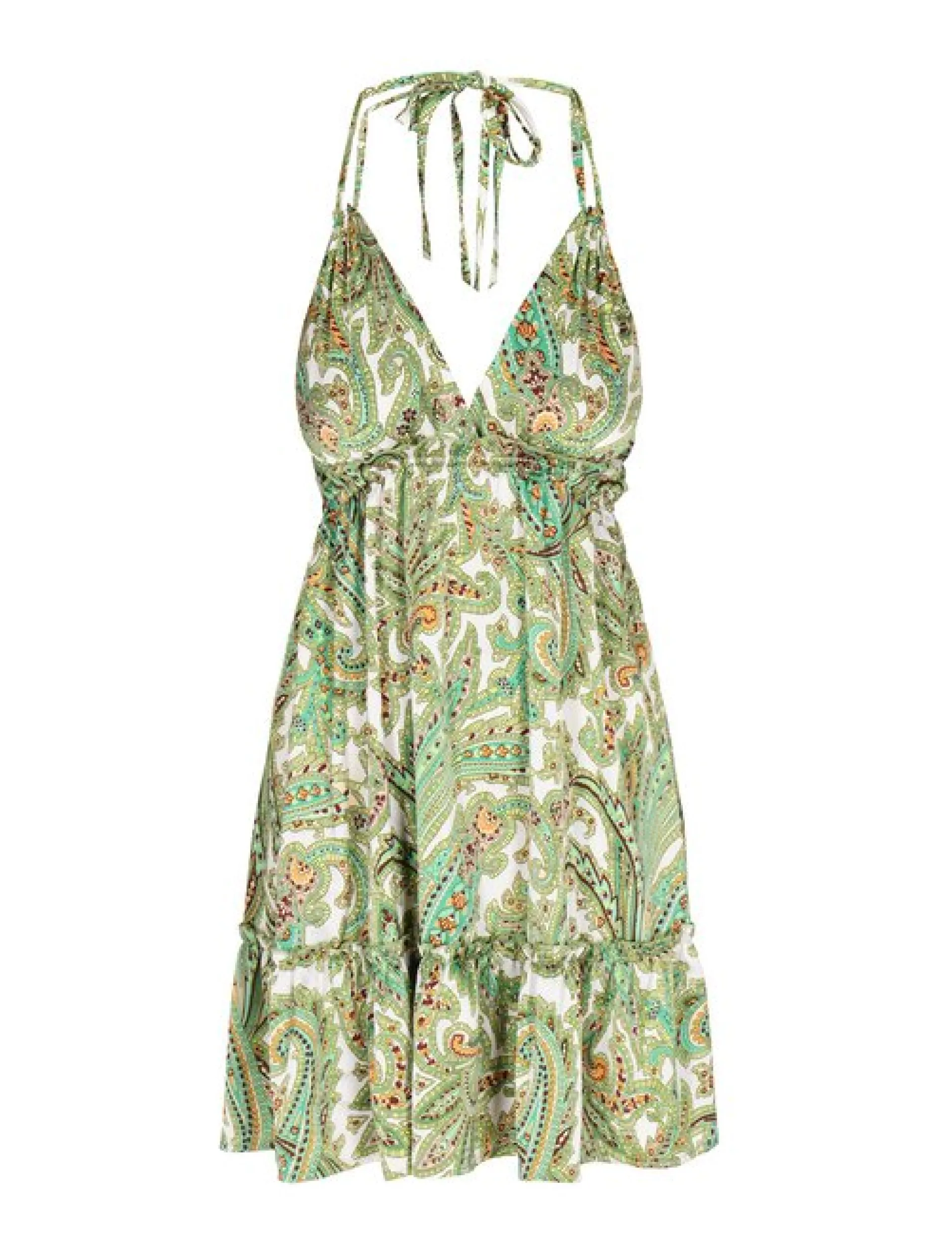 IZIA Damen Kleid in mehrfarbig - Länge: mittel